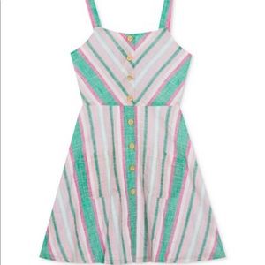 Chevron Cotton Sundress